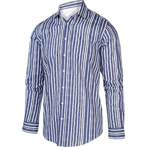 Blue Industry - Overhemd - Gestreept - Katoen