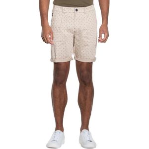 Blue Industry - Korte Broek - Botanische Print - Geweven Katoen - Elastische Taille