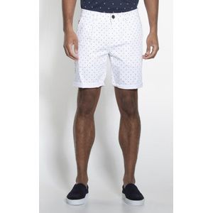 Blue Industry - Korte Broek - Botanische Print - Geweven Katoen - Elastische Taille