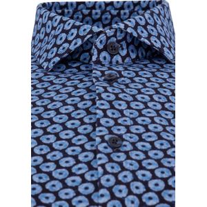 Blue Industry - Casual Overhemd - Blauw - Katoen