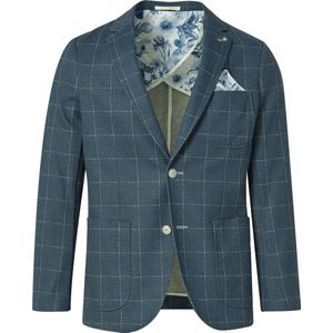 Blue Industry - JBIS23-M1 - Colbert - Blauw - Stretch Stof