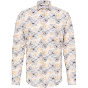 Overhemd - Blauw - Katoen - Business en Casual Look