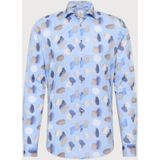 Blue Industry Casual Overhemd Heren Lange Mouw