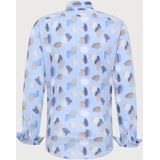 Blue Industry Casual Overhemd Heren Lange Mouw