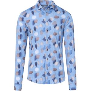 Blue Industry Casual Overhemd Heren