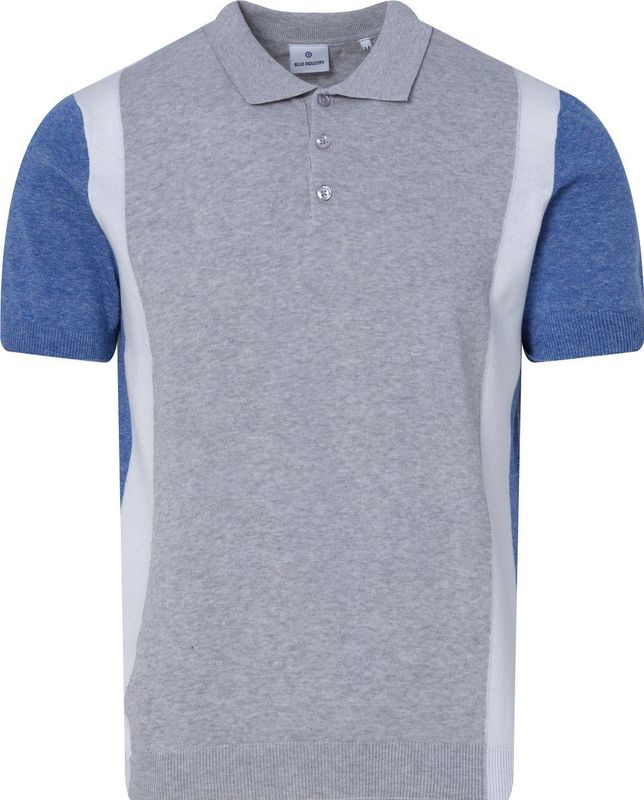 Blue Industry - M18 - Poloshirt - Grijs