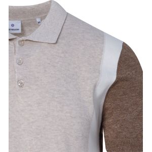 Blue Industry 2-tone polo |