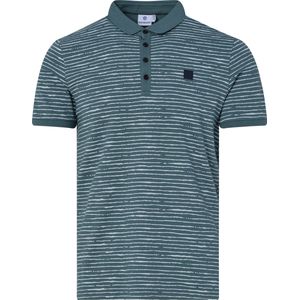 Blue Industry - Polo - Blauw - Katoen