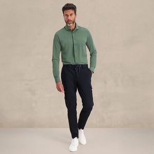 Blue Industry - Casual Overhemd - Blauw - Katoen