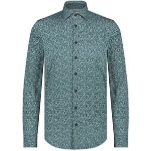 Blue Industry - Casual Overhemd - Groen - Katoen
