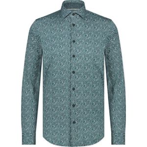 Blue Industry - Ruitenmotief Overhemd - Blauw - Katoen