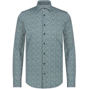 Blue Industry - Ruitenmotief Overhemd - Blauw - Katoen