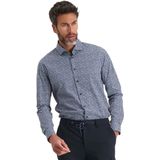 Blue Industry - Overhemd - Donkerblauw - Slim-Fit - Heren
