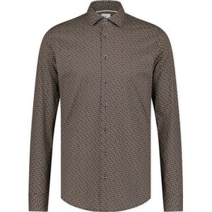 Blue Industry - Stretch Cotton - Grafisch Shirt