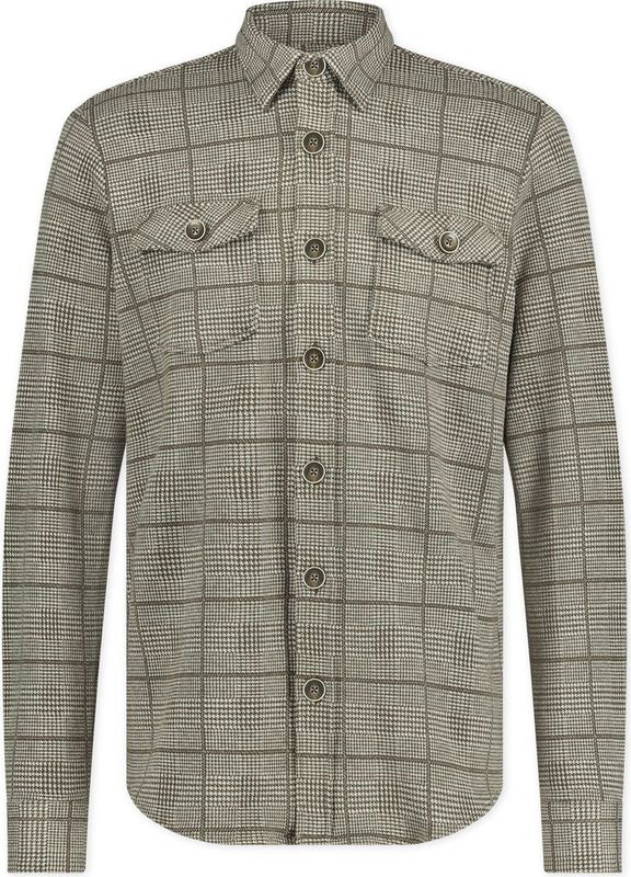 Blue Industry - Overshirt - Bruin - Mix van Polyester en Katoen