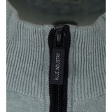 Blue Industry - Cashmere Blend - Gebreide Trui - Blauw - Katoen en Kasjmier