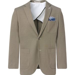 Blue Industry - Blazer - Blauw - Jersey - Relaxed Fit