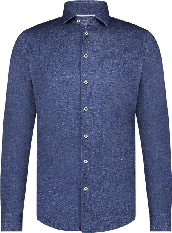 Blue Industry - Casual Overhemd - Blauw - Katoen