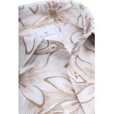 Blue Industry Print overhemd bloem |