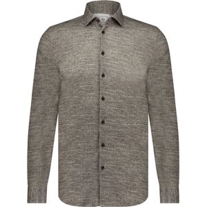 Overhemd - Uni - Jersey - Relaxed Fit - Kreukvrij