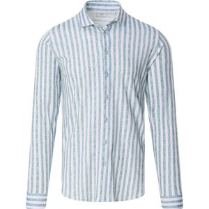 Blue Industry - Streepmotief Jersey Overhemd