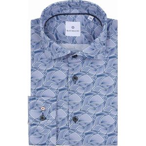 Blue Industry - Overhemd - Blauw - Slim-Fit - Heren