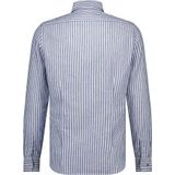 Blue Industry - Casual Overhemd - Blauw - Lange Mouw - Strepen