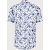 Blue Industry Cotton linnen overhemd korte mouw |