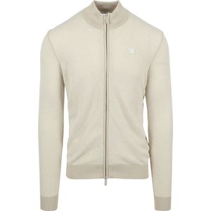 Blue Industry - Trui - Grijs - Katoen - Gemêleerd Patroon