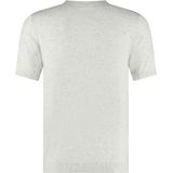 Blue Industry - Knitted T-Shirt - Ecru - Viscose en Polyamide