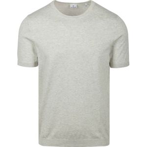 Blue Industry - Knitted T-Shirt - Ecru - Viscose en Polyamide