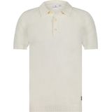 Blue Industry - Poloshirt - Wit - Katoen - Korte Mouwen