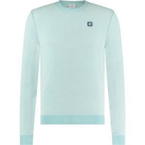 Blue Industry - Luxe Structuur Pullover - Tweekleurig
