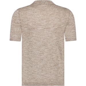 Knitted Polo Brown (KBIS24-M39 - BROWN)