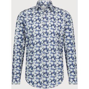 Blue Industry - Cotton Print Overhemd