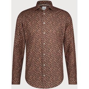 Blue Industry shirt print bordeauxrood