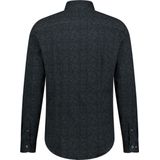 Blue Industry - Melange Effect Overhemd - Katoen - Casual en Zakelijk