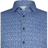 Blue Industry - All-over Print Shirt - Katoen - Blauw