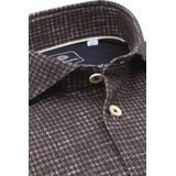 Blue Industry - Casual Overhemd - Groen - Katoen - Slim Fit