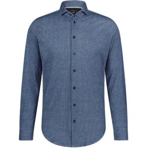 Blue Industry - Shirt - Kobalt - Katoen - Jersey Kwaliteit