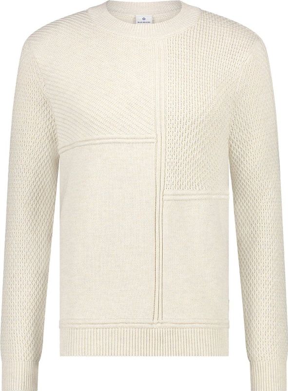 Blue Industry - Trui - Blauw - Fijn Breisel