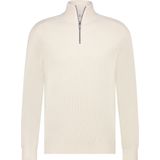 Blue Industry - Luxe Half-Zip Pullover - Blauw - Chenille Garen