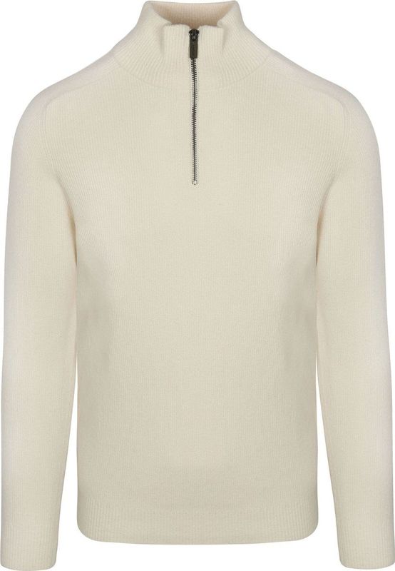 Blue Industry - Luxe Half-Zip Pullover - Blauw - Chenille Garen