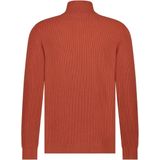 Blue Industry - Luxe Half-Zip Pullover - Blauw - Chenille Garen