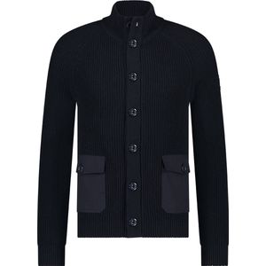 Blue Industry - Vest - Donkerblauw - Slim Fit