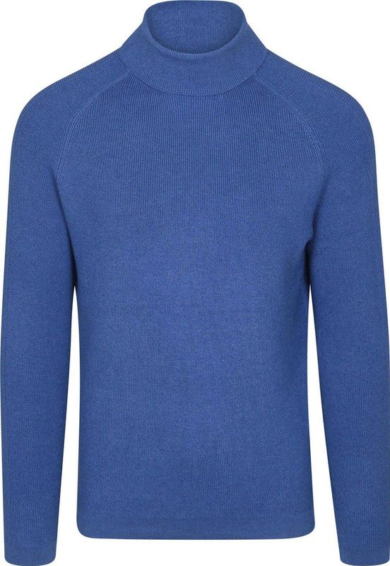 Blue Industry Coltrui Melange Blauw - Heren - Pullovers