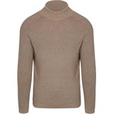 Blue Industry Coltrui Melange Beige - Heren - Pullovers