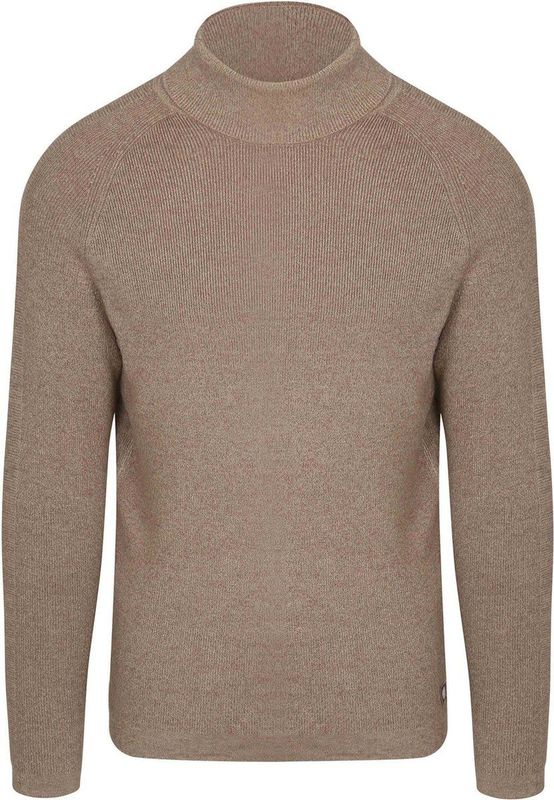 Blue Industry Coltrui Melange Beige - Heren - Pullovers