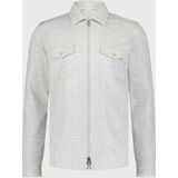 Blue Industry Overshirt - Grijs - Slim Fit met Ritssluiting