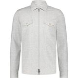 Blue Industry Overshirt - Grijs - Slim Fit met Ritssluiting